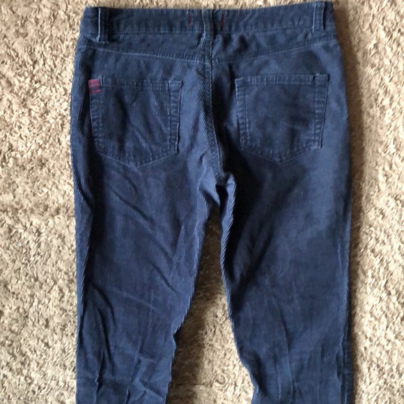 BDG Urban Outfitters Navy Blue Skinny Corduroy Pants - Picture 6 of 9